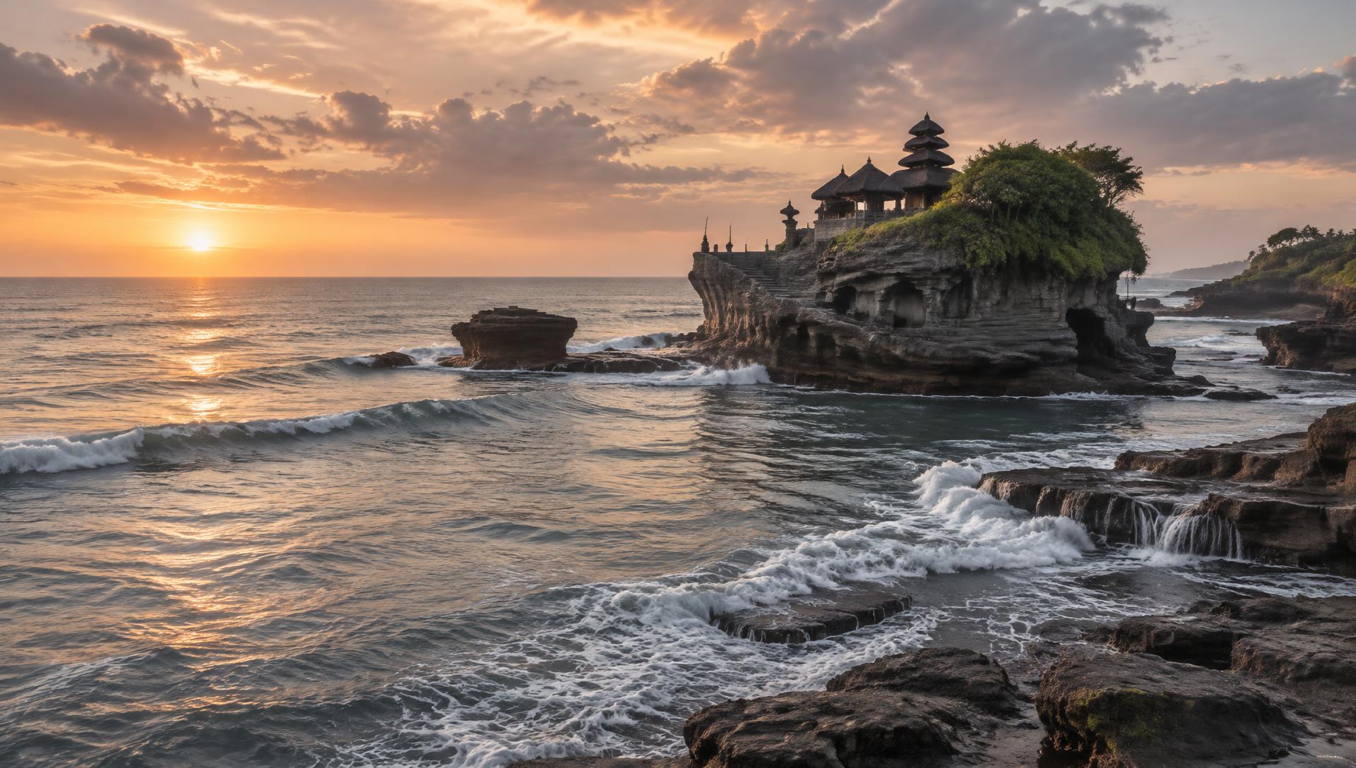 Tanah Lot in Beraban, Bali