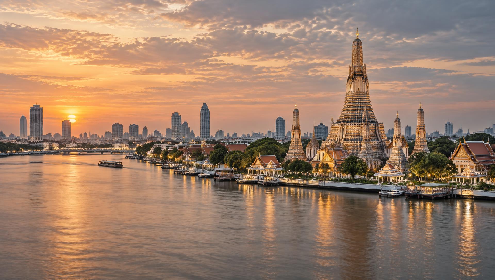 Wat Arun in Bangkok, Thailand